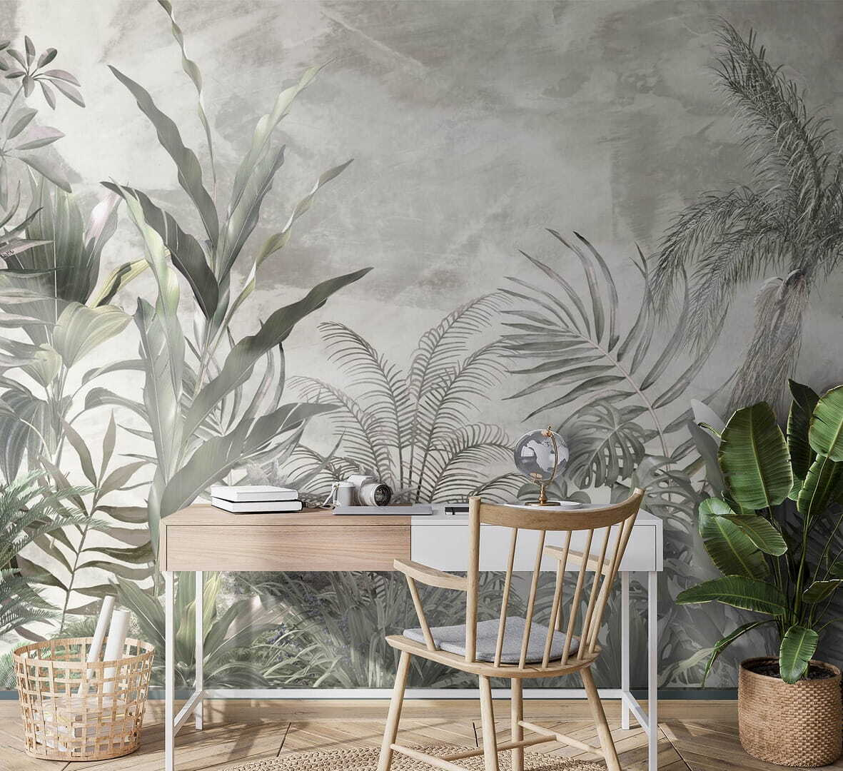 Garden in Pencil in an interior