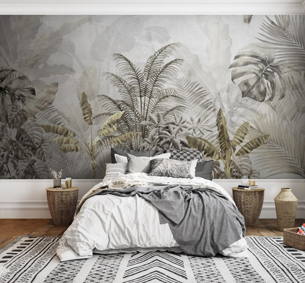 Pale jungle in layers — interior 1