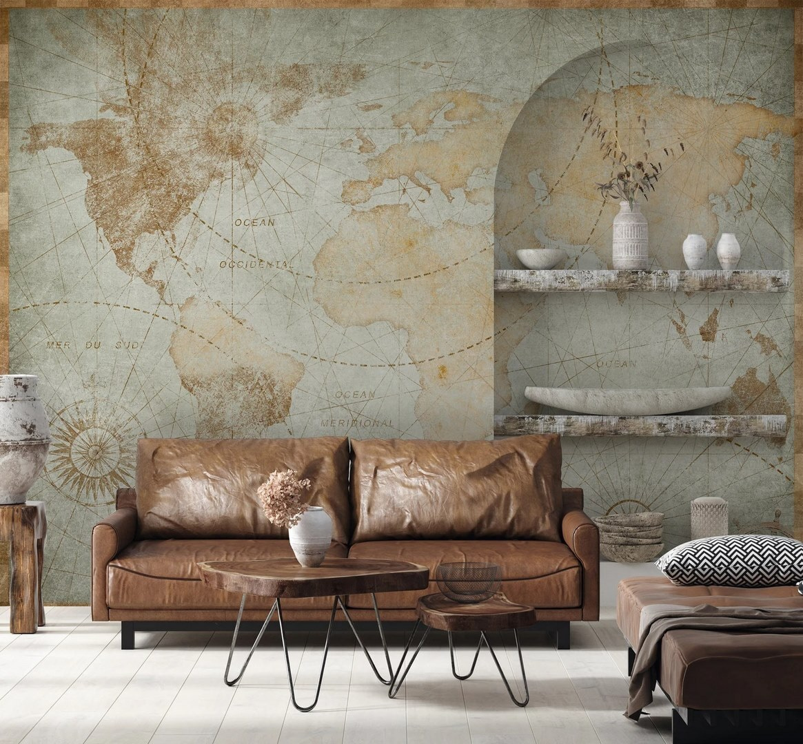Explorer's Atlas in an interior