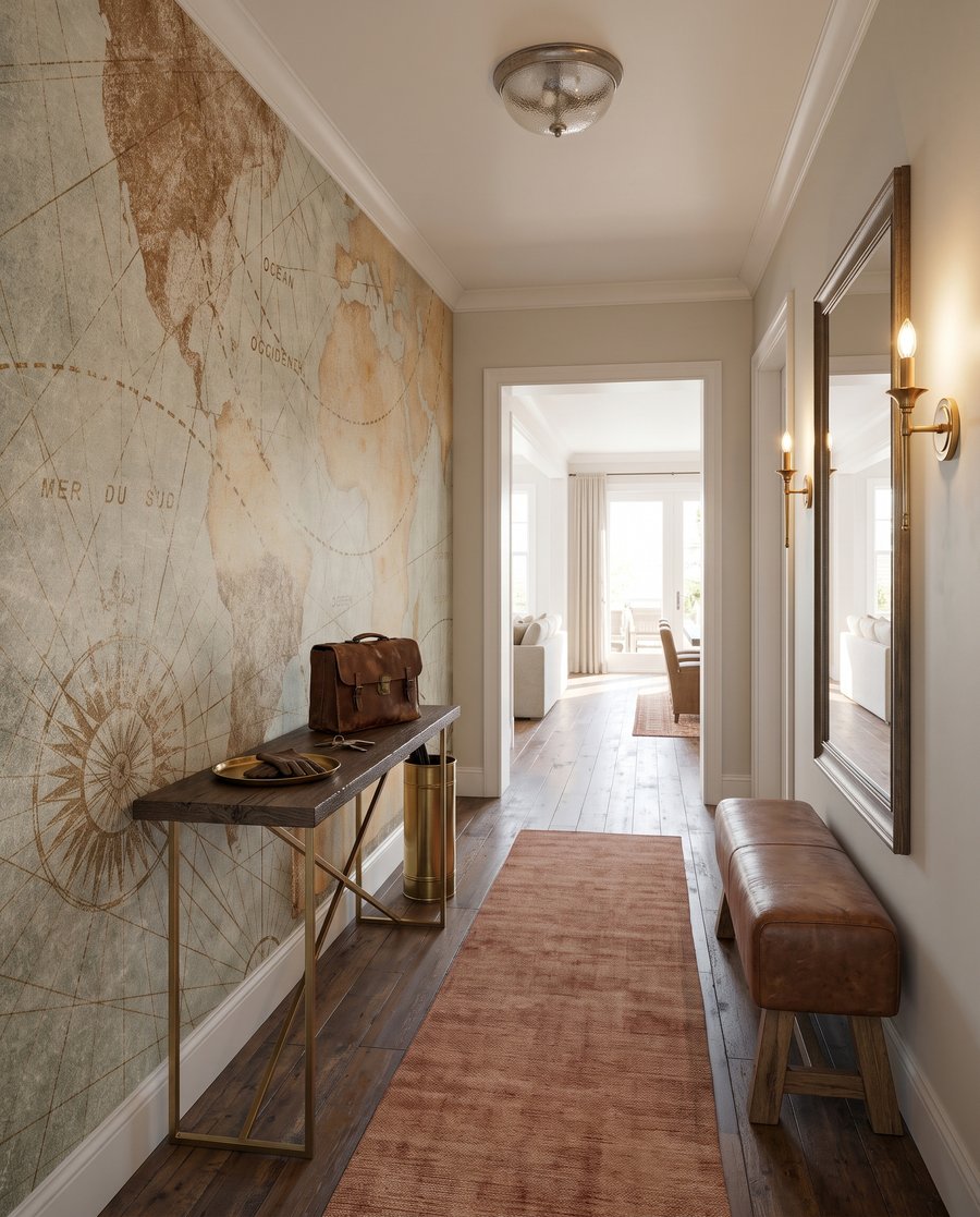 Explorer's Atlas in an interior
