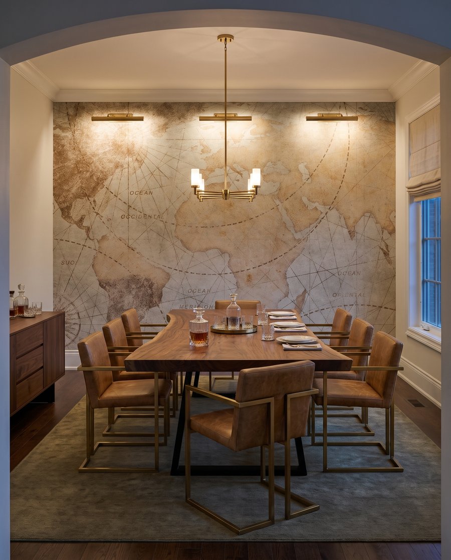 Explorer's Atlas in an interior