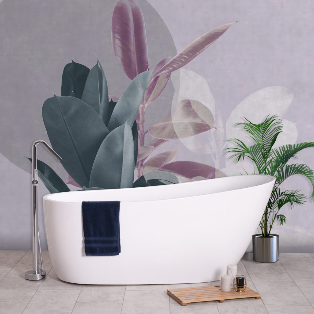 Botanical Cutouts in an interior