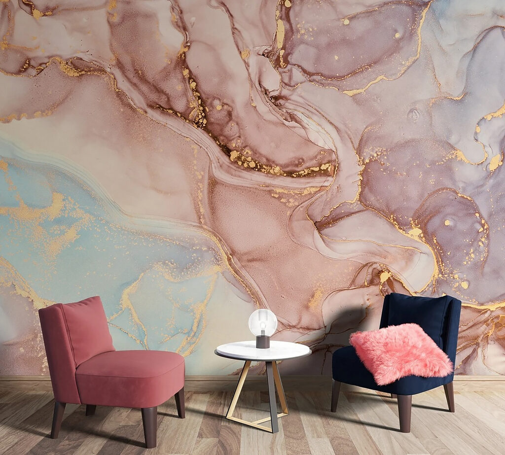 Pastel Mineral Flow — interior 4