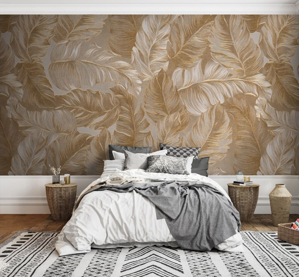 Tropical Leaf Weave — interior 2