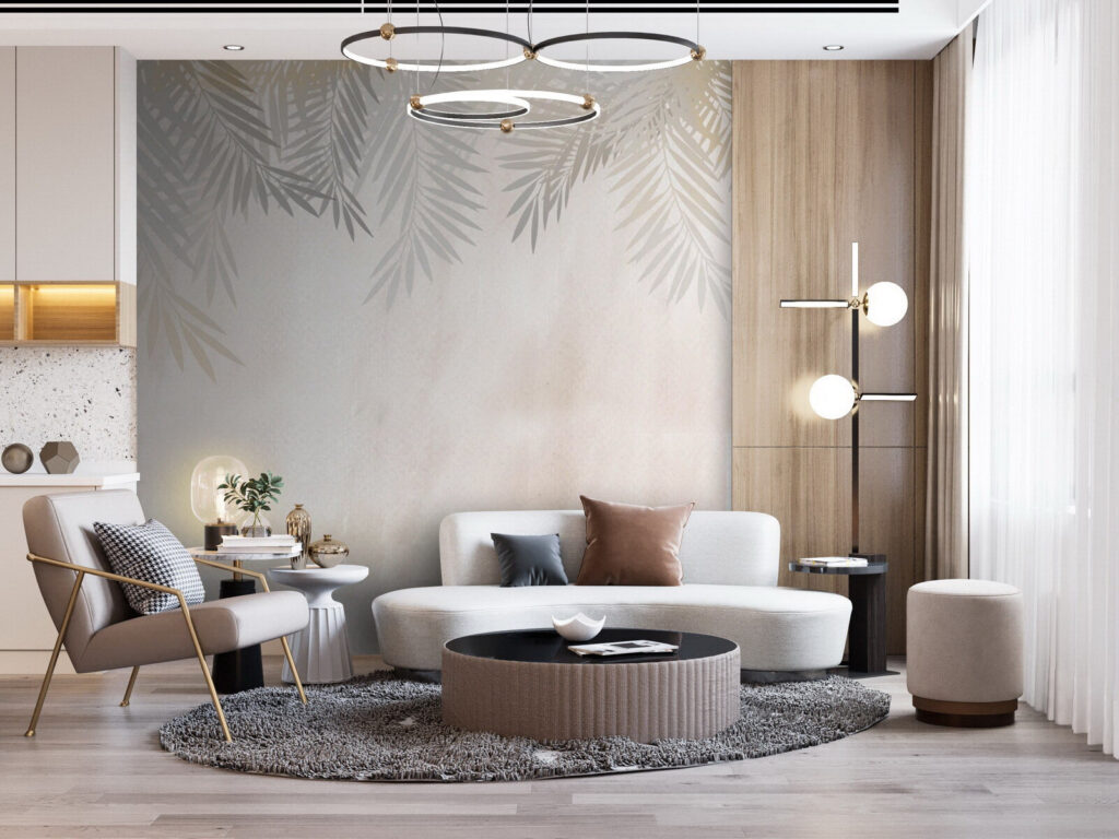 Pale palm fronds — interior 2