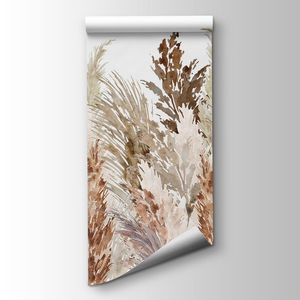 Plume grass, earth tones — product view