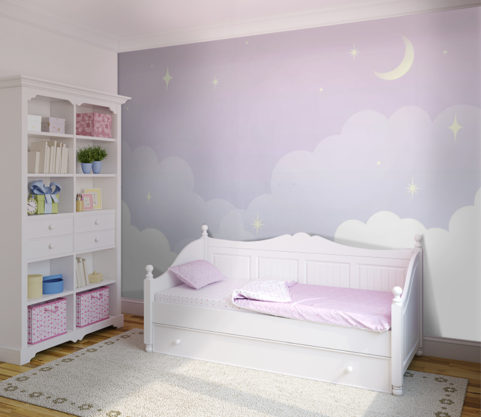 Sleepy Cloud Sky in an interior