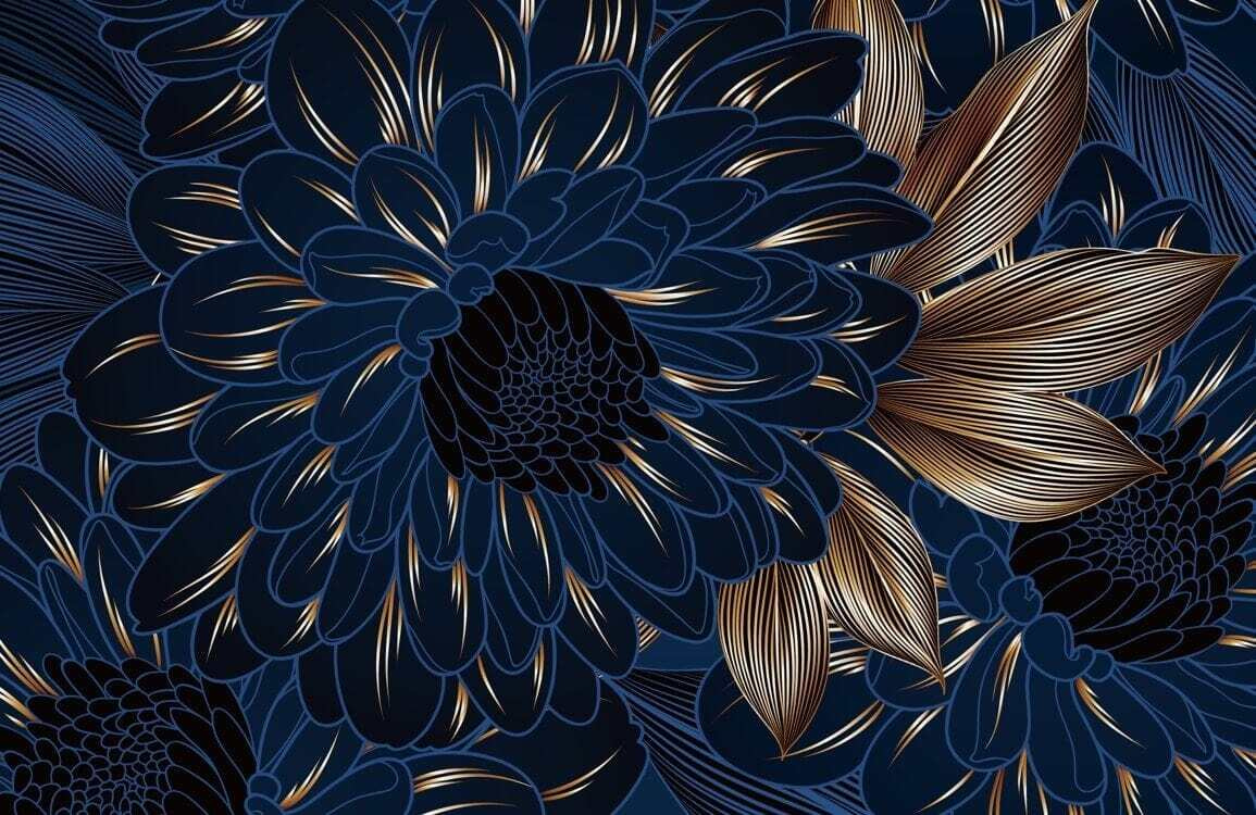 Carved Floral Night — full design