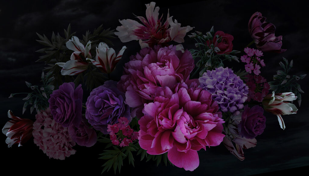 After Dark Bouquet — full design