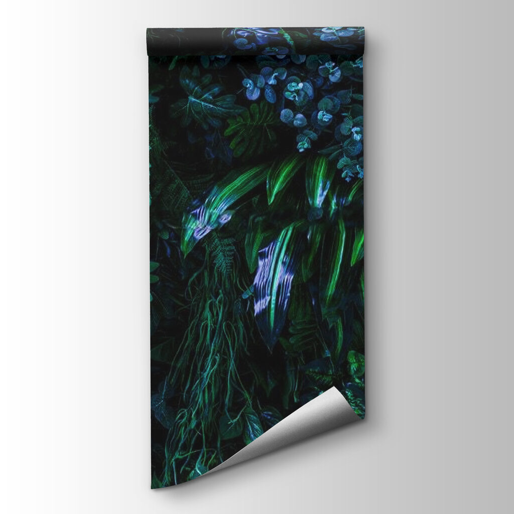 Blue flowers in jungle — product view