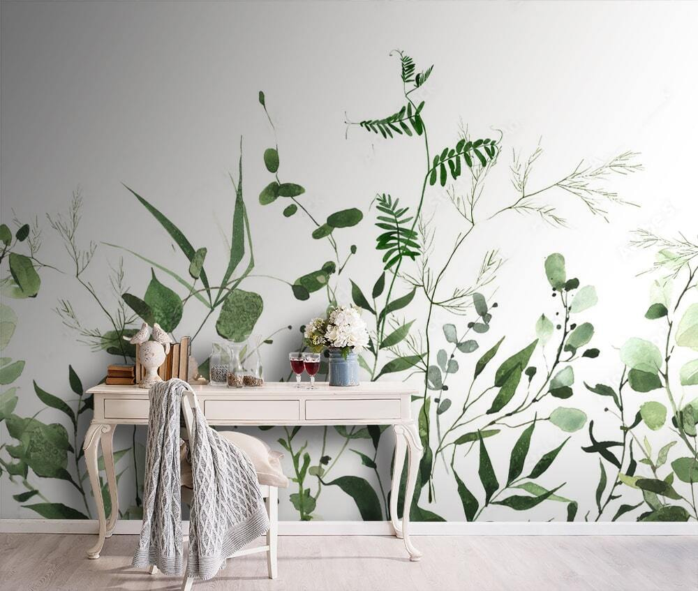 Green Meadow Stems — interior 2