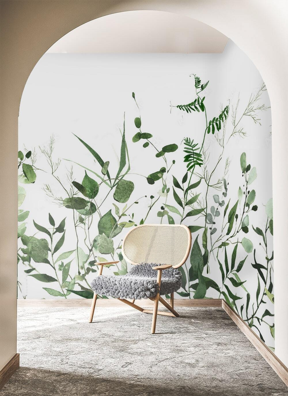Green Meadow Stems — interior 1