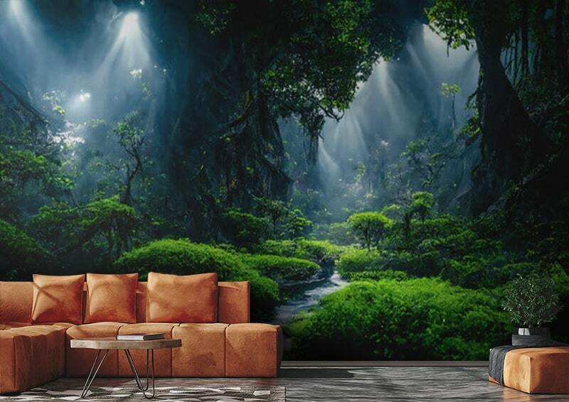 Light through jungle gloom — interior 1