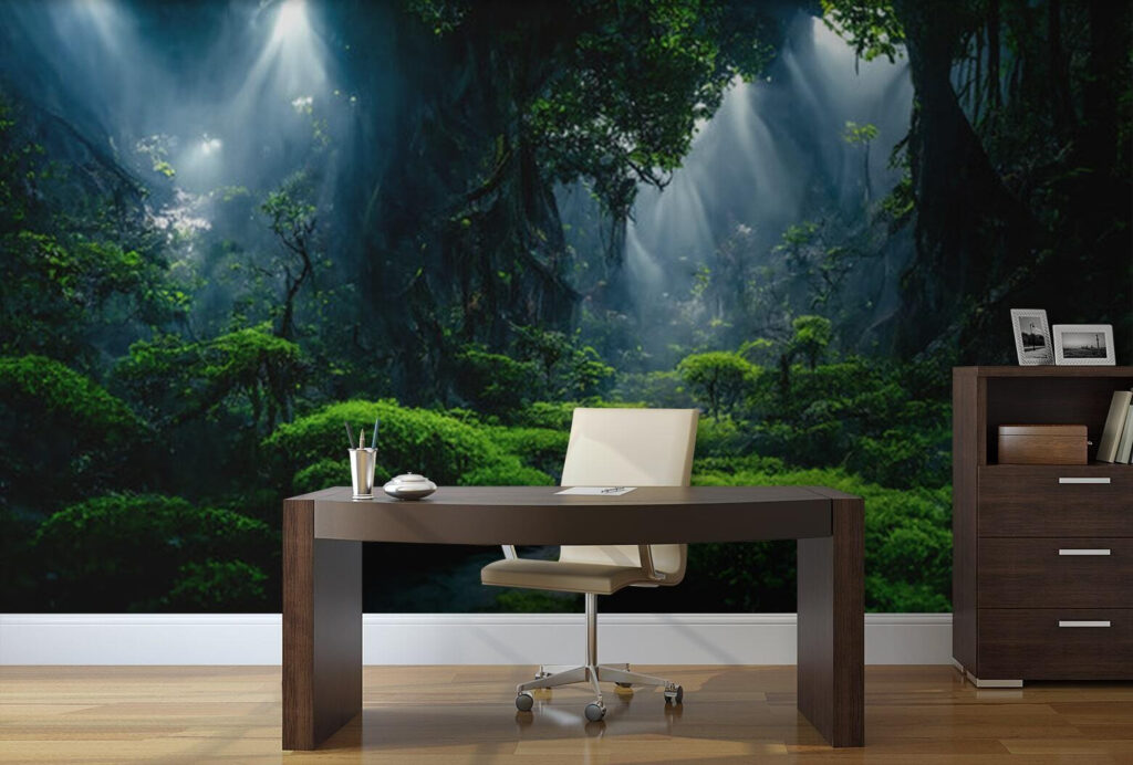 Light through jungle gloom — interior 3