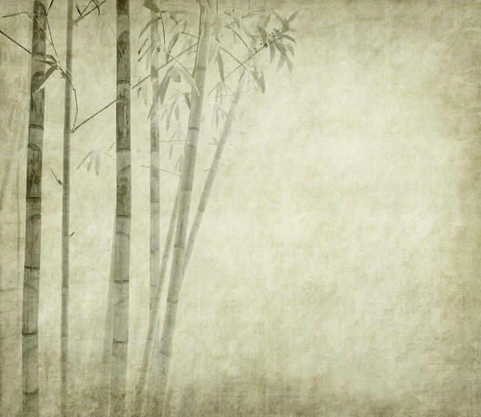 Bamboo in sand tones — full design