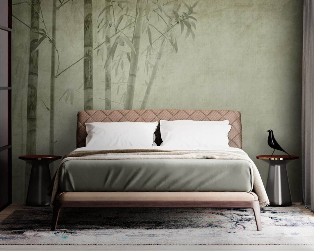 Bamboo in sand tones — interior 2