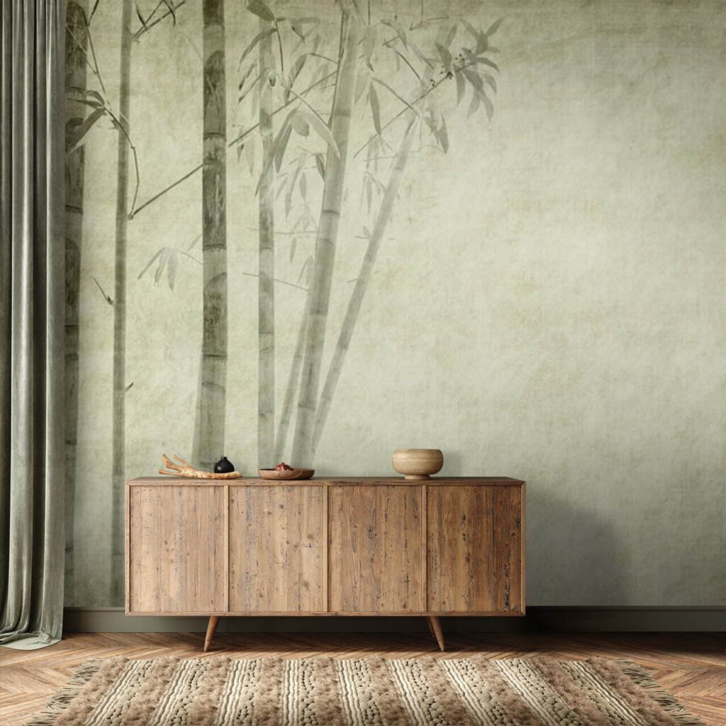 Bamboo in sand tones — interior 1