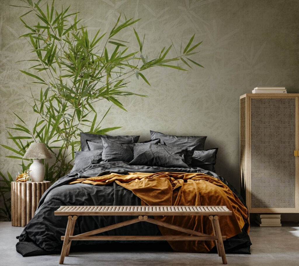 Bamboo Garden in an interior