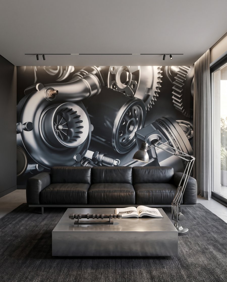 Mechanical Heart in an interior