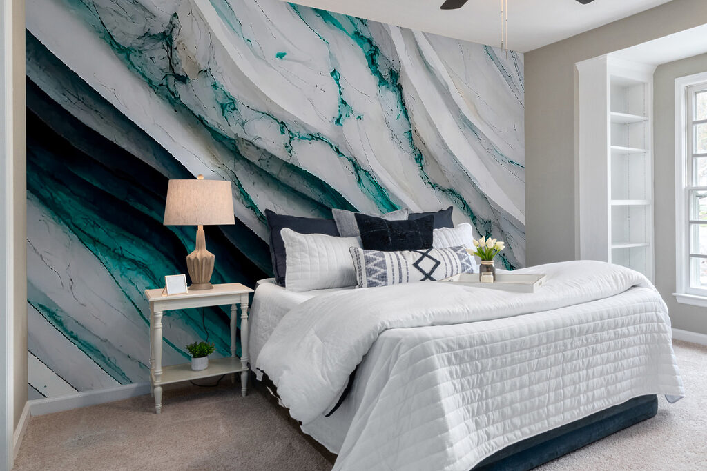 Turquoise veins run diagonally — interior 4