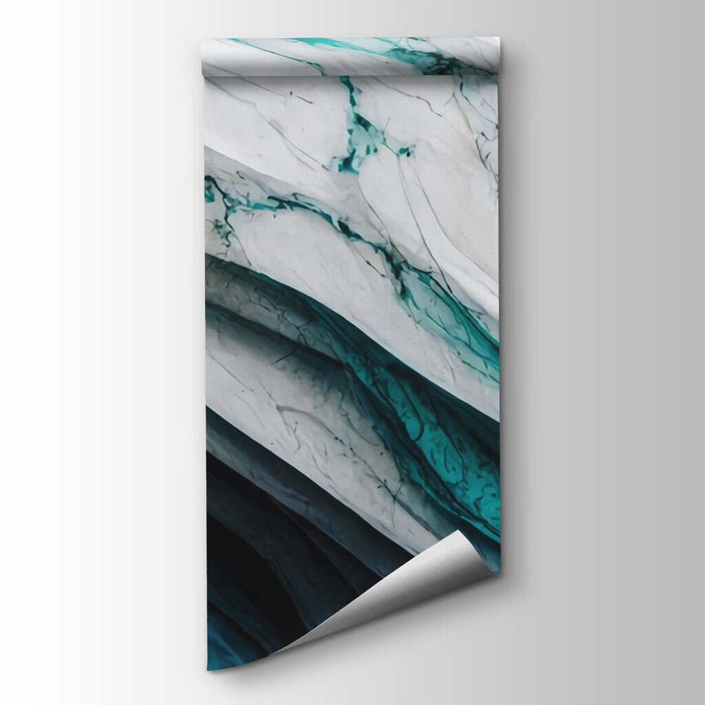 Turquoise veins run diagonally — product view