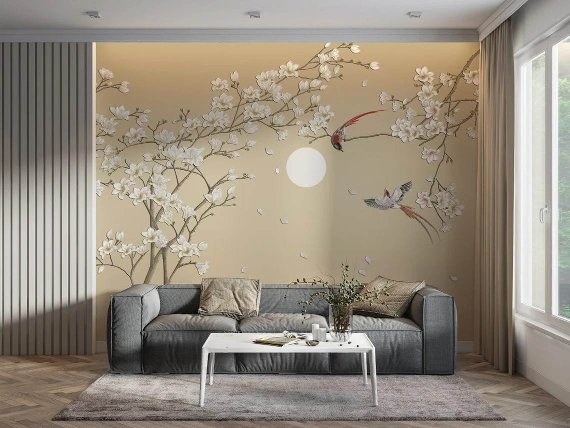 Blossom and Wing in an interior