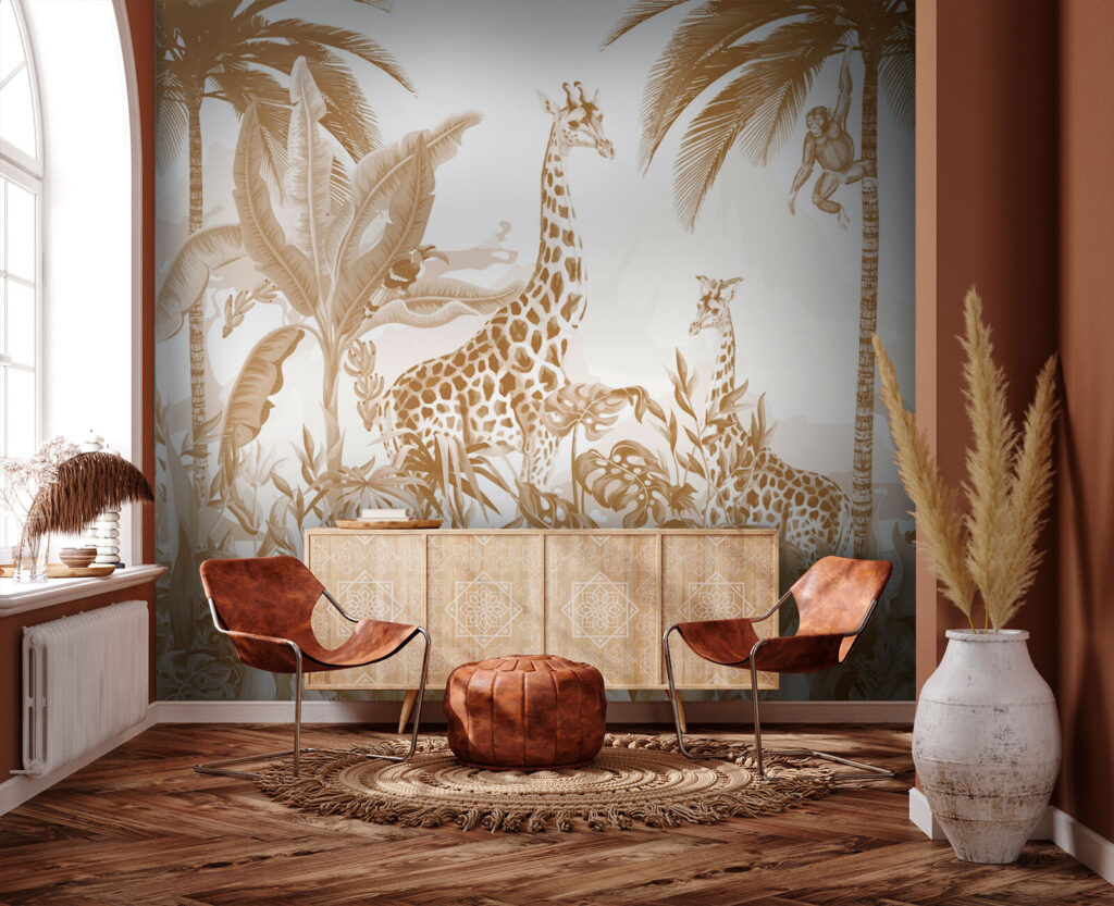 Leopards Among Palms — interior 3