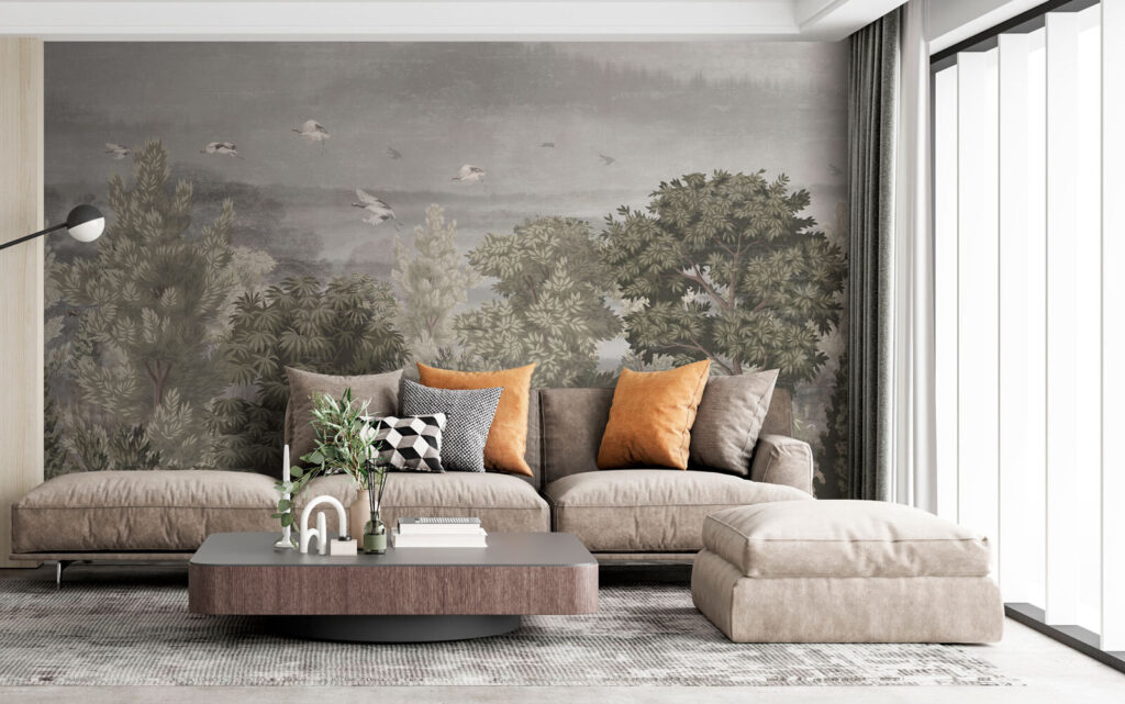Woodland Birdsong in an interior