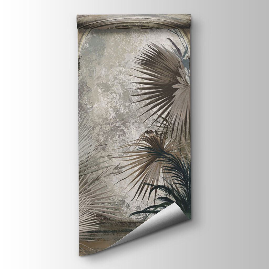 Palms before old arcades — product view