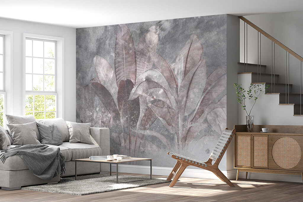 Leaves on Weathered Stone — interior 3