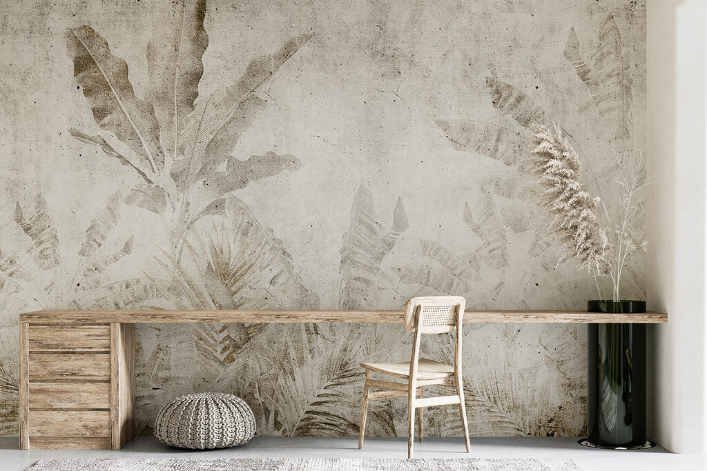 Ferns on weathered ground — interior 6