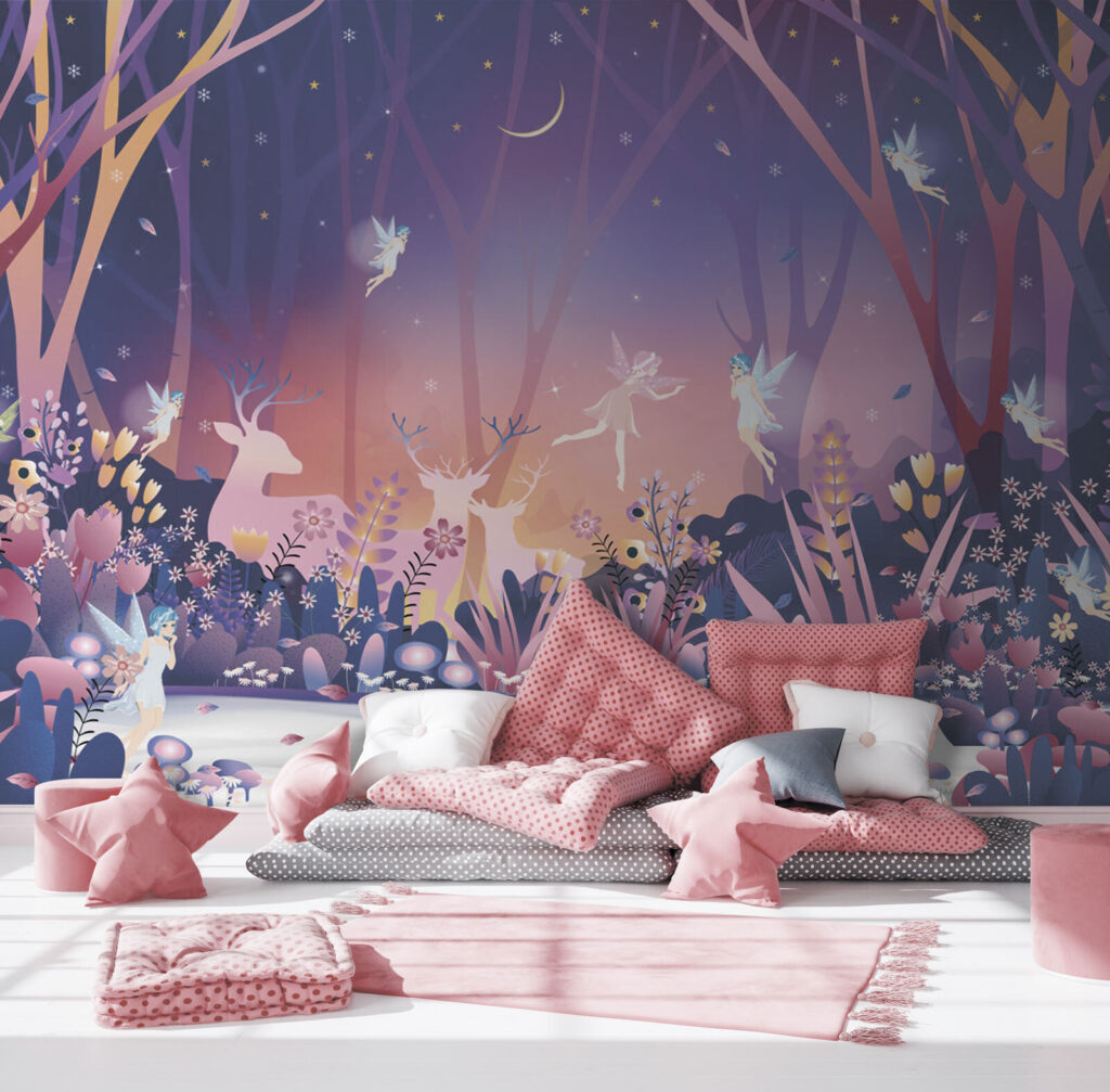 Fairy Forest Evening in an interior