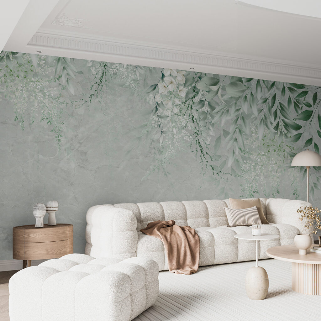 Hanging vines, pale green — interior 6