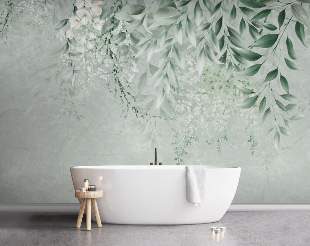 Hanging vines, pale green — interior 5