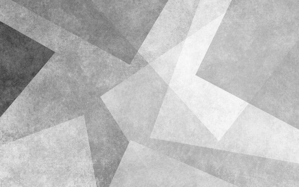 Grey triangles in layers — full design