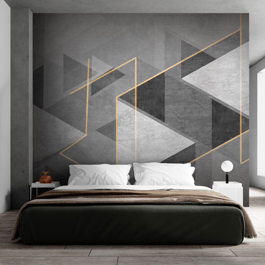 Outlined Geometry in an interior