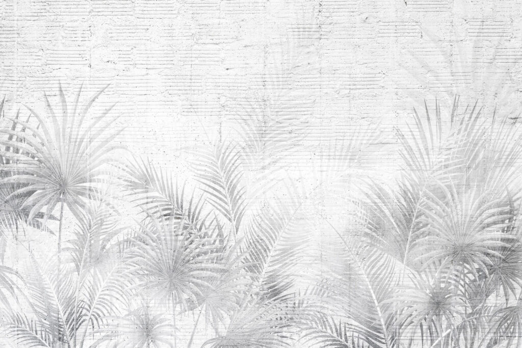Palm Traces on Plaster — full design