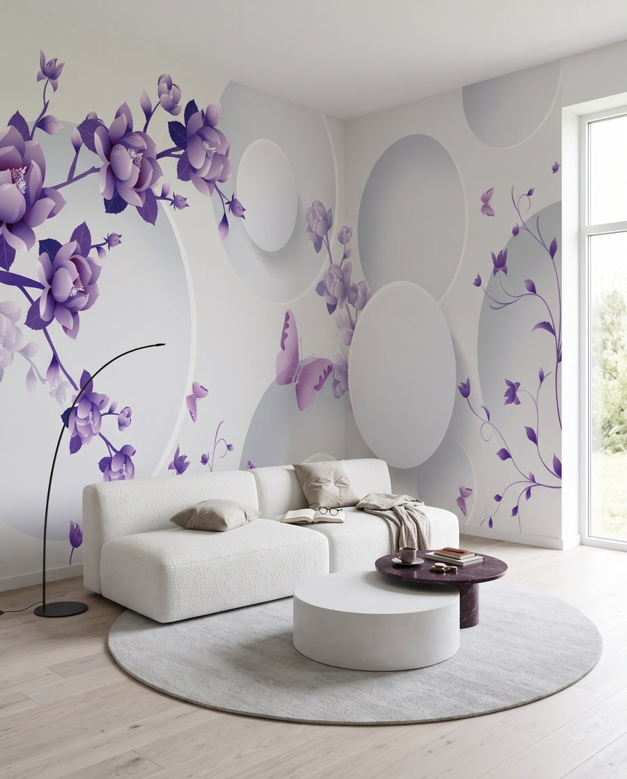 Butterfly Circles in an interior