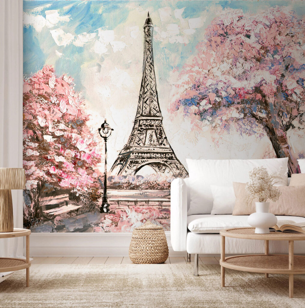 Eiffel tower in blossom — interior 1