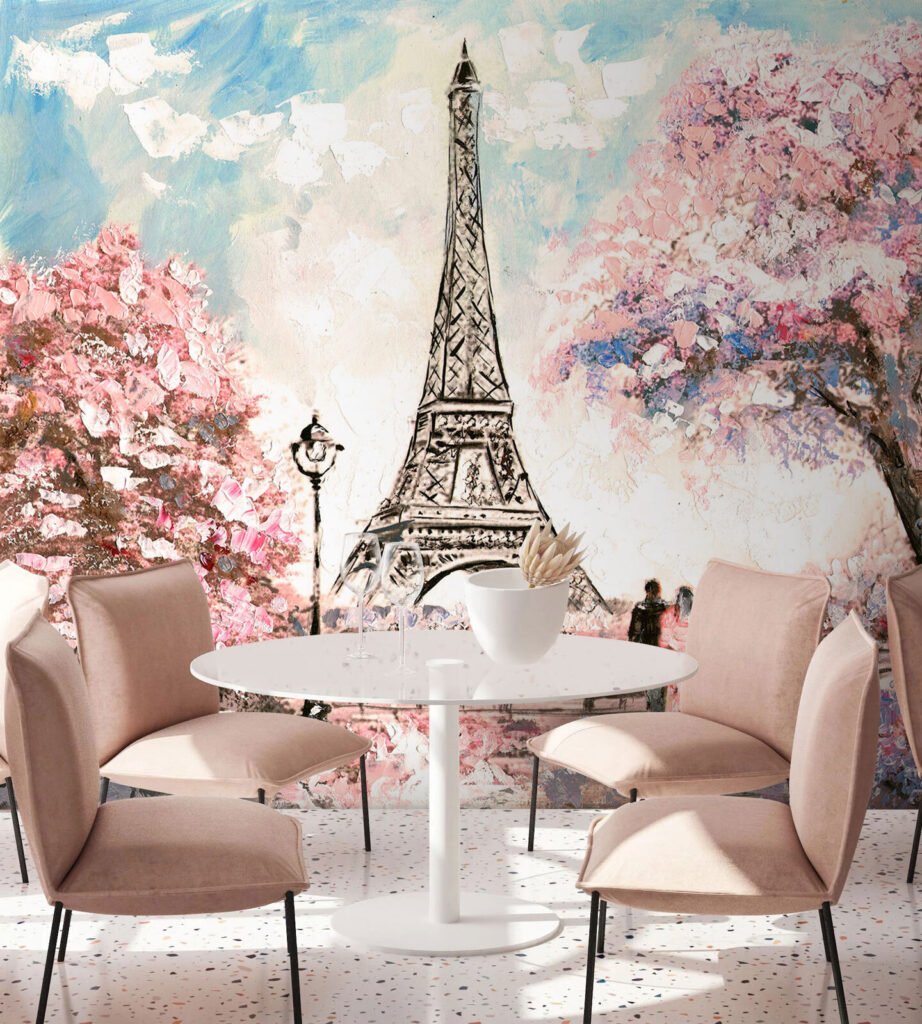 Eiffel tower in blossom — interior 3