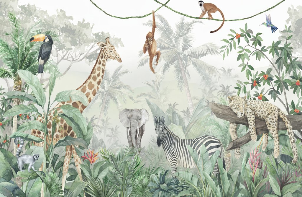 Jungle Neighbours — full design