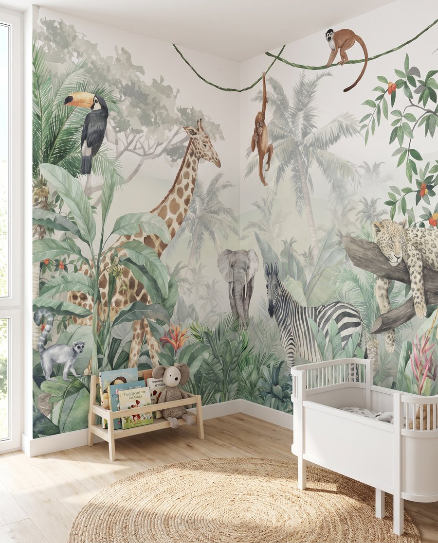 Jungle Neighbours in an interior
