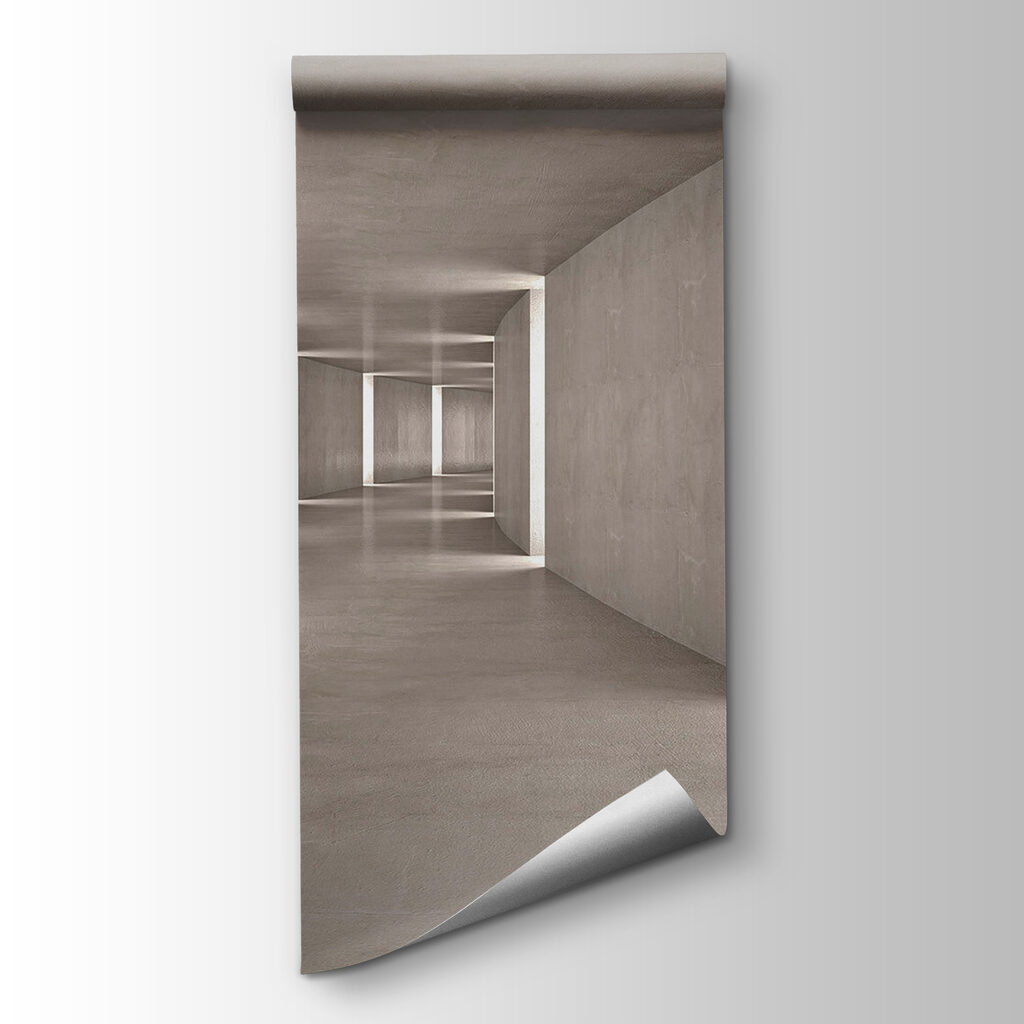 Grey corridor with niches — product view
