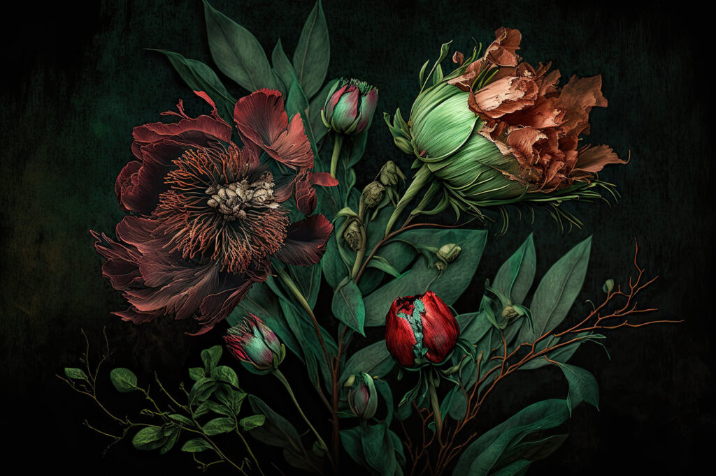 Moonlight Bouquet — full design