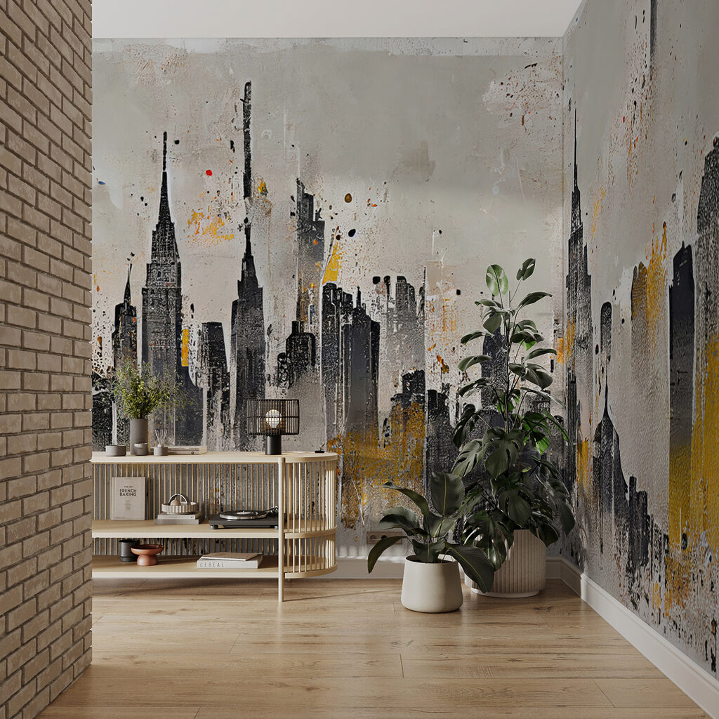 Skyline in grey ochre — interior 5