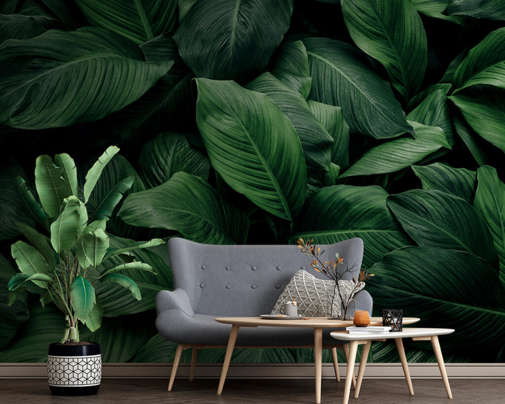 Leafy Embrace in an interior