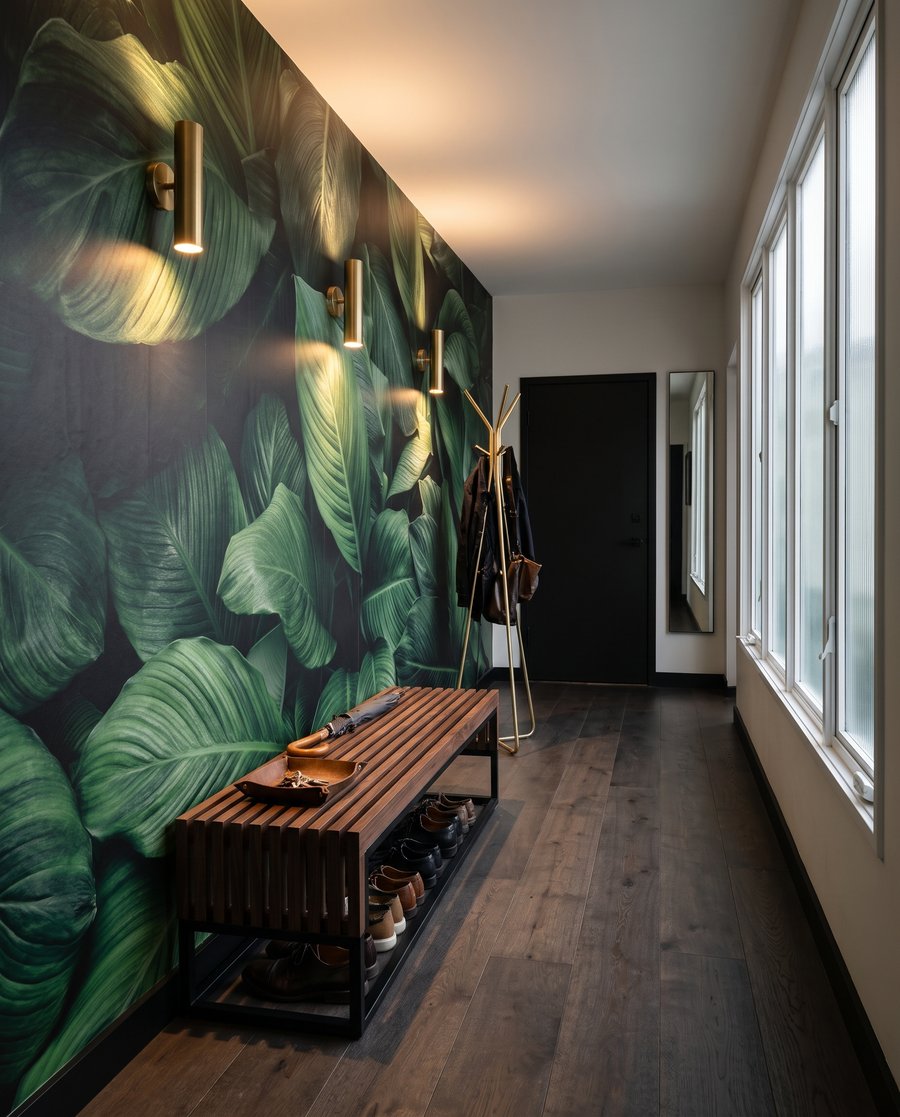 Leafy Embrace in an interior