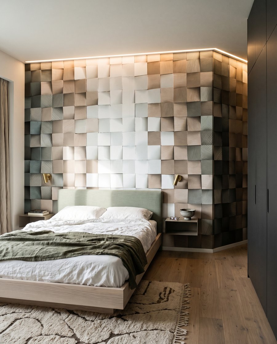Mosaic Light in an interior