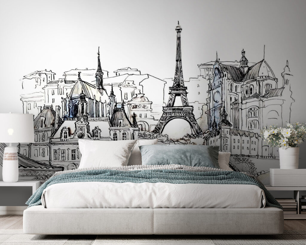Paris in line sketches — interior 2