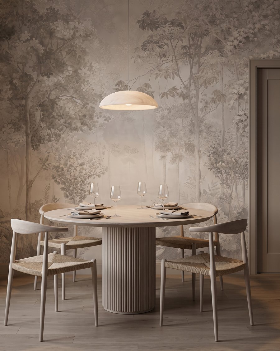 Woodland Study in an interior